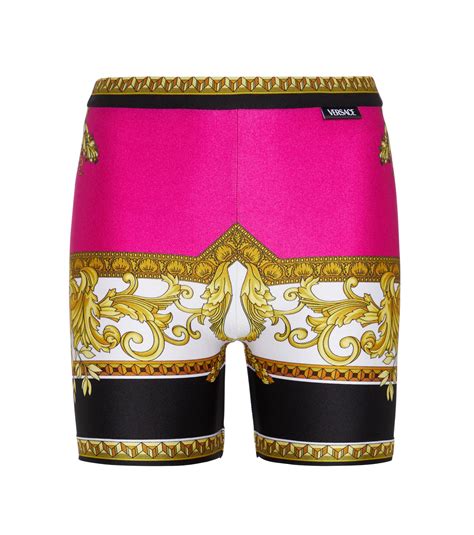 versace biker shorts